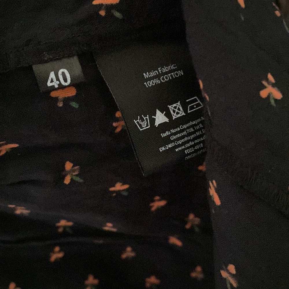 Stella Nova Charlie dress floral long sleeve 40 10 US - Picture 7 of 10